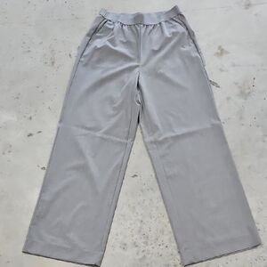 Banana Republic Gray Wide-Leg Pants